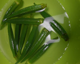 オクラのマヨネーズ醤油和え・茹で卵添え作り方8写真