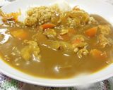 昭和レトロな黄色いカレー作り方4写真