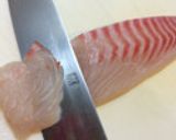 揚げずにサックリふんわり真鯛のフリッター作り方1写真