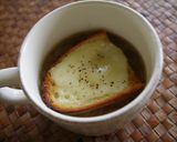材料にもこだわり★オニオングラタンスープ作り方13写真