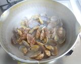 あさりと菜の花の辛子和え作り方1写真