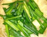 豆腐*えのき*ニラ*ふわふわ卵の味噌汁作り方5写真