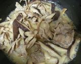 しいたけと豚肉のチーズ焼き作り方2写真