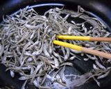かたくちいわしの甘からめ作り方1写真