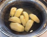 りんごのワインコンポート作り方1写真