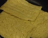 ランチに☆塩辛と野菜のバター焼きそば作り方4写真