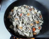 竹の子混ぜご飯、吉野の鷄めし風作り方3写真
