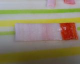 簡単 お弁当♥カニカマでお花♡作り方2写真