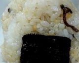 シャア専用　天かす昆布おむすび作り方2写真