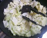 カボチャ煮と炒めキャベツのグラタン風作り方1写真