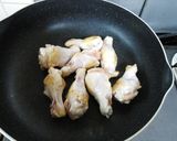 手羽元とじゃが芋の煮物『炊飯器調理』作り方1写真