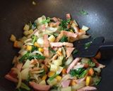 カラフルお野菜のキッシュ風オムレツ作り方2写真