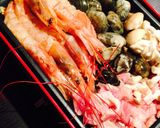 ホットプレートでペペロンチーノ風パエリア作り方3写真