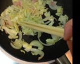 キャベツとベーコンのパスタ作り方3写真