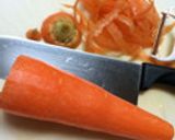 簡単美味しい人参と舞茸のガーリックソテー作り方1写真