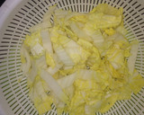 我が家定番豚と白菜で生姜焼き♪作り方1写真