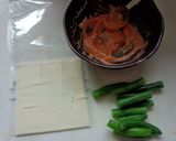 豚肉のトマトソースくるりん♪カツ～＊作り方1写真