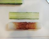 瓶うに竹輪詰め☆きゅうり舟作り方2写真
