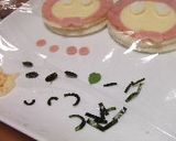 ずきんちゃんサンド弁当（キャラ弁）作り方8写真