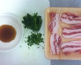 レンジ＆トースタ☆簡単激旨・豚ばら丼作り方1写真