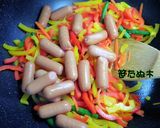 ミニウインナーとカラフル野菜の炒めもの作り方6写真