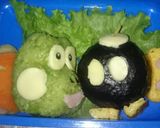 キャラ弁☆SPマリオ(ヨッシー＆ボム兵)作り方10写真