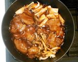 豪華！豚バラブロック肉ときのこの洋風煮作り方6写真