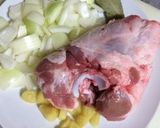 簡単...骨付き豚すね肉の 激うまスープ作り方5写真