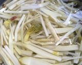 ウドの金平(味噌味)作り方2写真