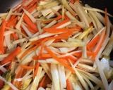 ウドの金平(味噌味)作り方5写真