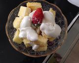 混ぜて固めるだけ！イチゴのゼリーケーキ作り方14写真