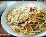 簡単♪塩昆布ペペロンチーノ作り方4写真