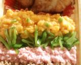母の 甘くない 鶏そぼろ ４色丼作り方8写真
