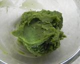 電子レンジで簡単★抹茶あん団子作り方1写真