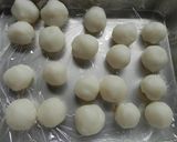 電子レンジで簡単★抹茶あん団子作り方5写真