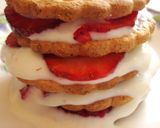 超簡単♪お一人様ヨーグルト段々ケーキ作り方4写真