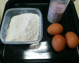 ピスタチオホワイトシュークリーム作り方1写真