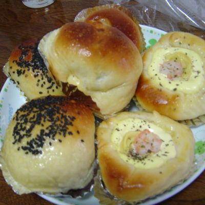 HBで惣菜パン（グラタンパン・・） by snoopysukisuki