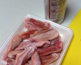 簡単鶏手羽中のコーラ煮作り方1写真
