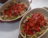 キャベツとサバ缶のトマトチーズ焼き作り方3写真