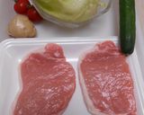 豚ロース切り身肉のはちみつ味噌絡め作り方1写真
