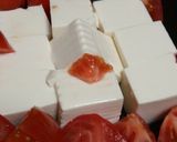 豆腐とトマトのとろろ煮作り方1写真