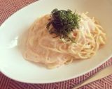 明太子クリームパスタ作り方4写真