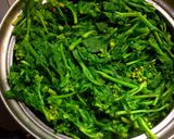簡単★菜の花の塩昆布マヨ和え作り方1写真