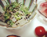 新ごぼうと水菜のゴマヨネーズ和え作り方5写真