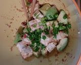 豆腐とアボカドの梅肉サラダ♡作り方3写真