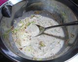 余った生クリームで！おかかココット 給食作り方1写真