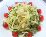 お弁当にも～ ヤーコンと豆苗のきんぴら作り方8写真