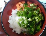 野菜たっぷり♪ダイエットケチャップライス作り方1写真