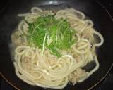 さっぱり柚子焼きうどん作り方5写真